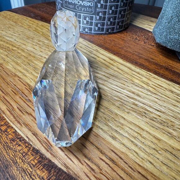 Swarovski Silver Crystal Duck 7653 NR 75 Box Figurine Mini Silver Beak Vintage - Picture 4 of 9